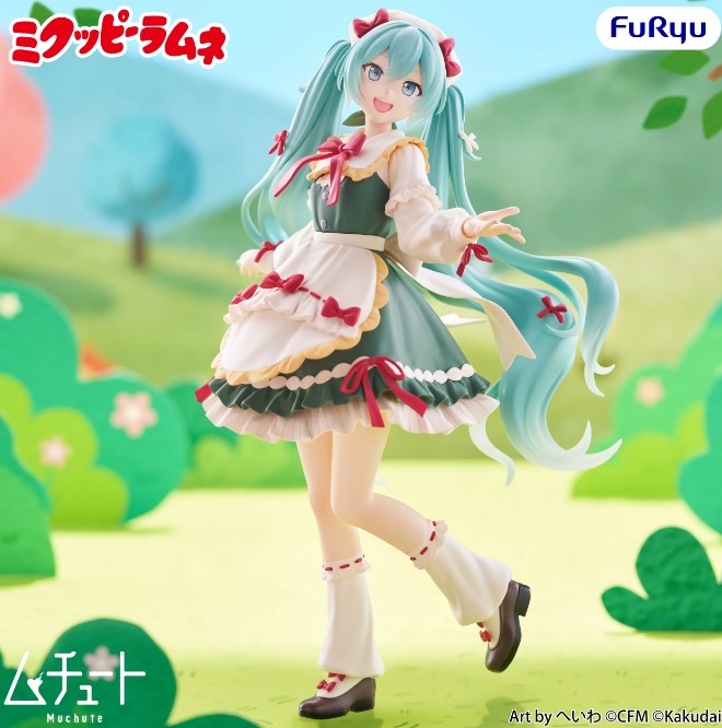 【預購】初音未來 Muchute公仔 彈珠汽水 ver.