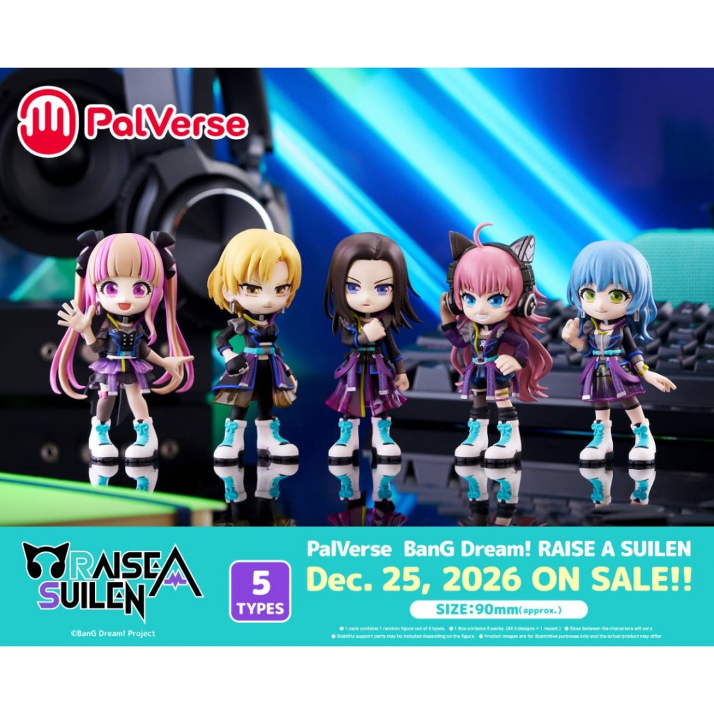 【預購】PalVerse BanG Dream! RAISE A SUILEN-6入
