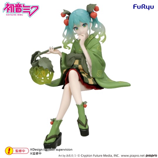 【預購】初音未來 泡麵蓋公仔 Flower Fairy 冬櫻綠Ver