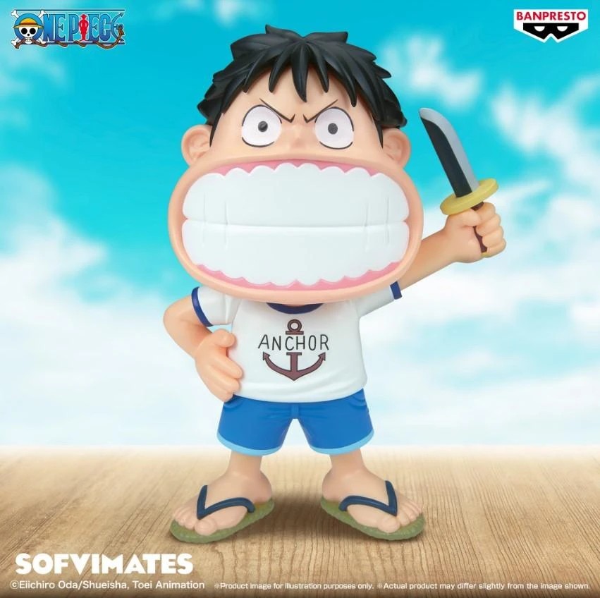 (景品)蒙其·D·魯夫 我可不是在玩玩的!!-航海王 大大的SOFVIMATES