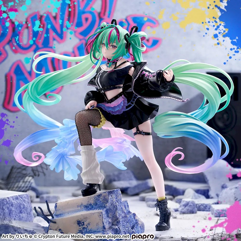 (景品)初音未來Punk!-FIGURIZMα公仔