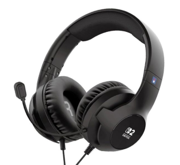 #NS2 HORI遊戲耳機(黑)《HORI NSX-145A》