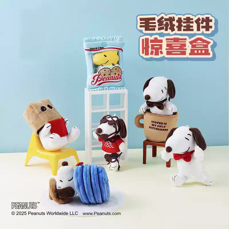 (盲盒)史努比SO COOL毛絨驚喜盒