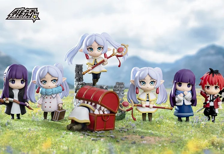 (睿誼盲盒)葬送芙莉蓮Q版掛件