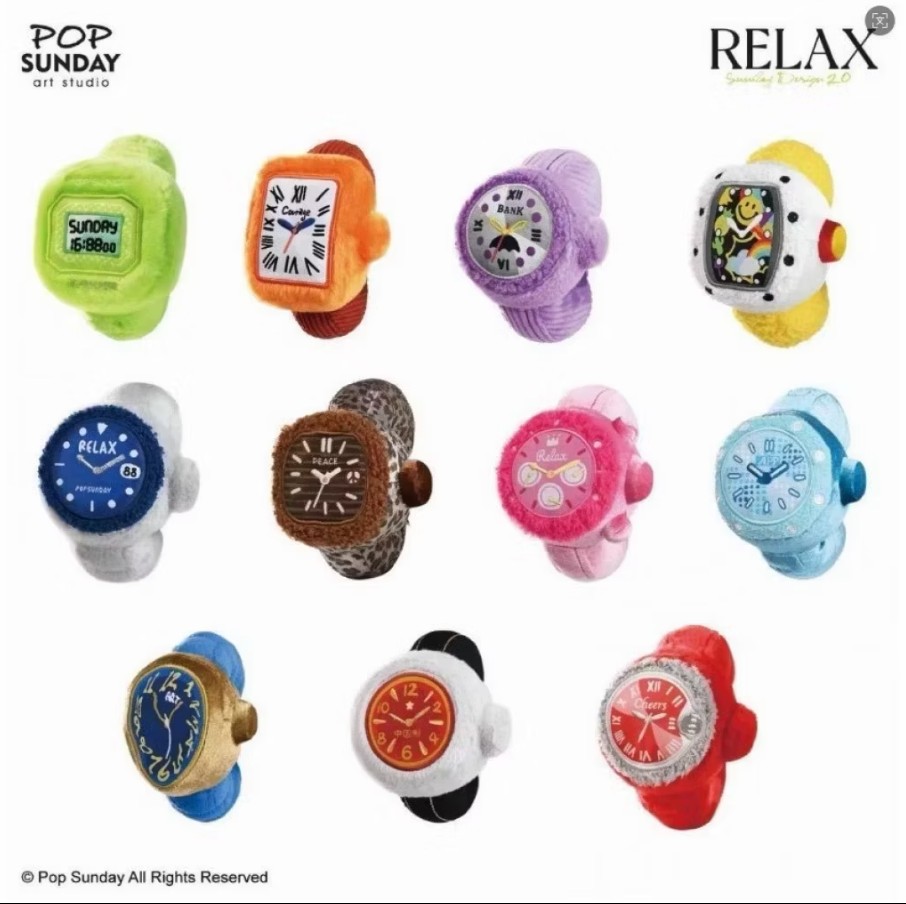 (盲盒)POPSUNDAY RELAX毛絨2.0