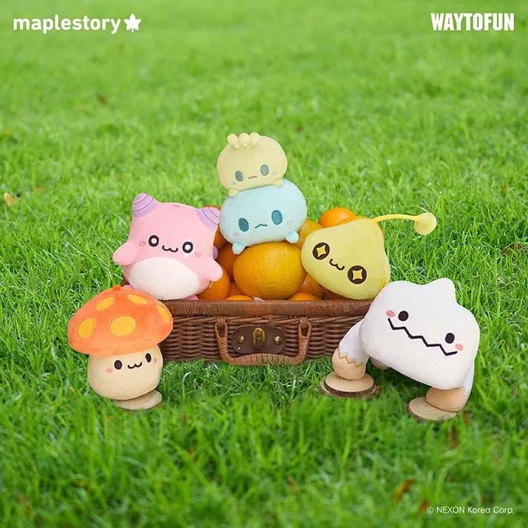 (睿誼盲盒)MAPLESTORY明星萌毛吊飾