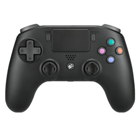#(富雷迅)PS4/PC 2in1 藍芽遊戲控制器(黑)